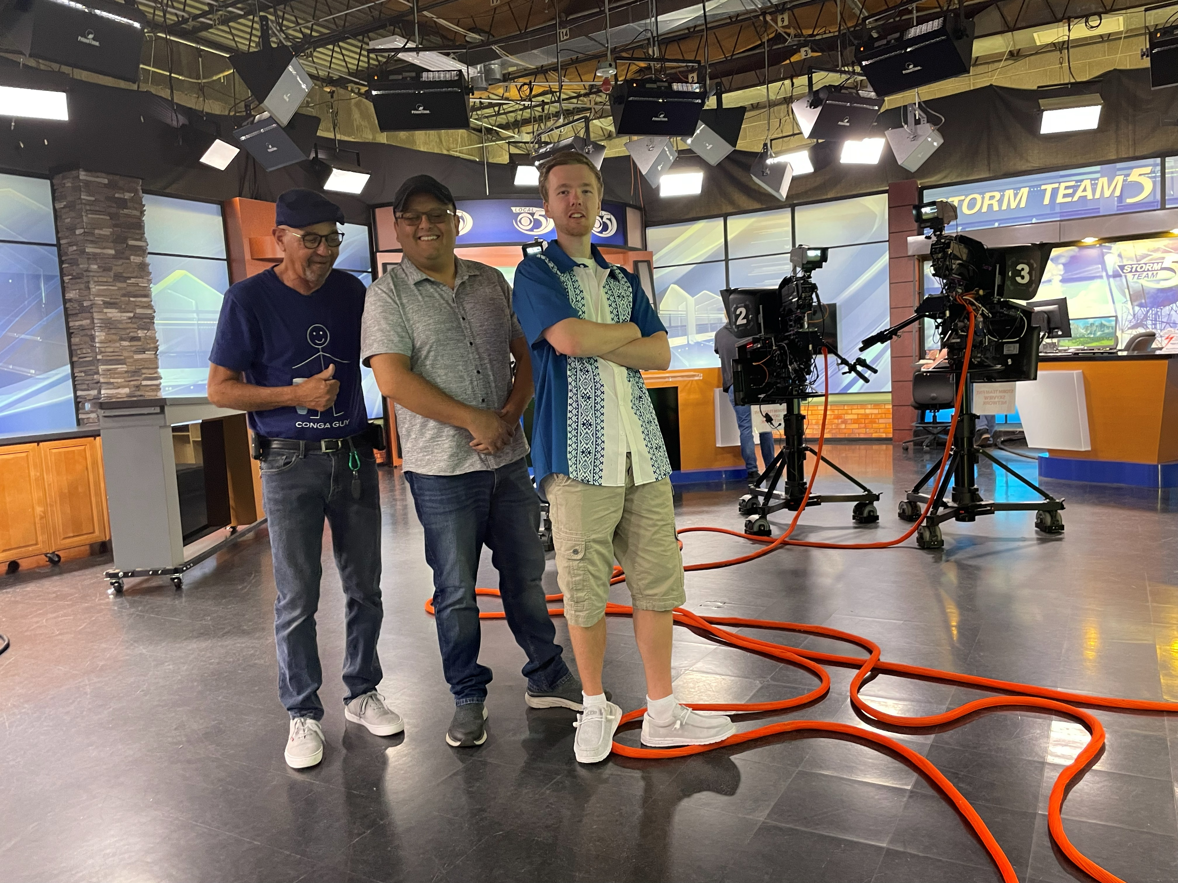 Agua Fresca Band commercial shoot photo two